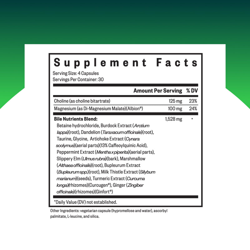 [Australia] - Seeking Health Gallbladder Nutrients, Herbal Digestive Support for Healthy Gallbladder Function and Bile Production, Supports Healthy Fat Digestion and Liver Function (120 capsules)* 