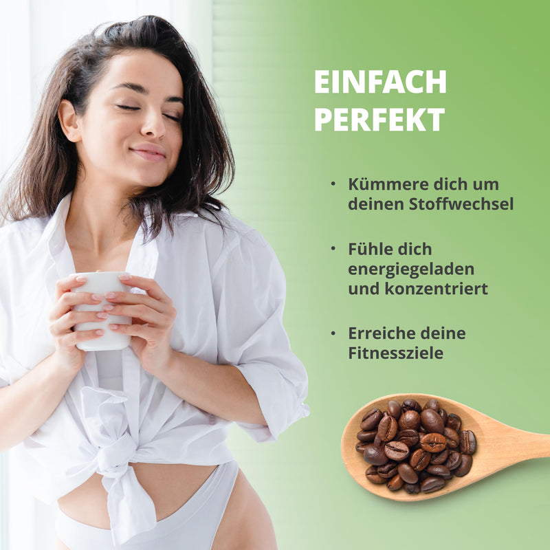 [Australia] - Green coffee, inulin and guarana - 10 bags for 10 days - With free e-book guide - Slimmiccino XXL, Slimmium Sensilab 
