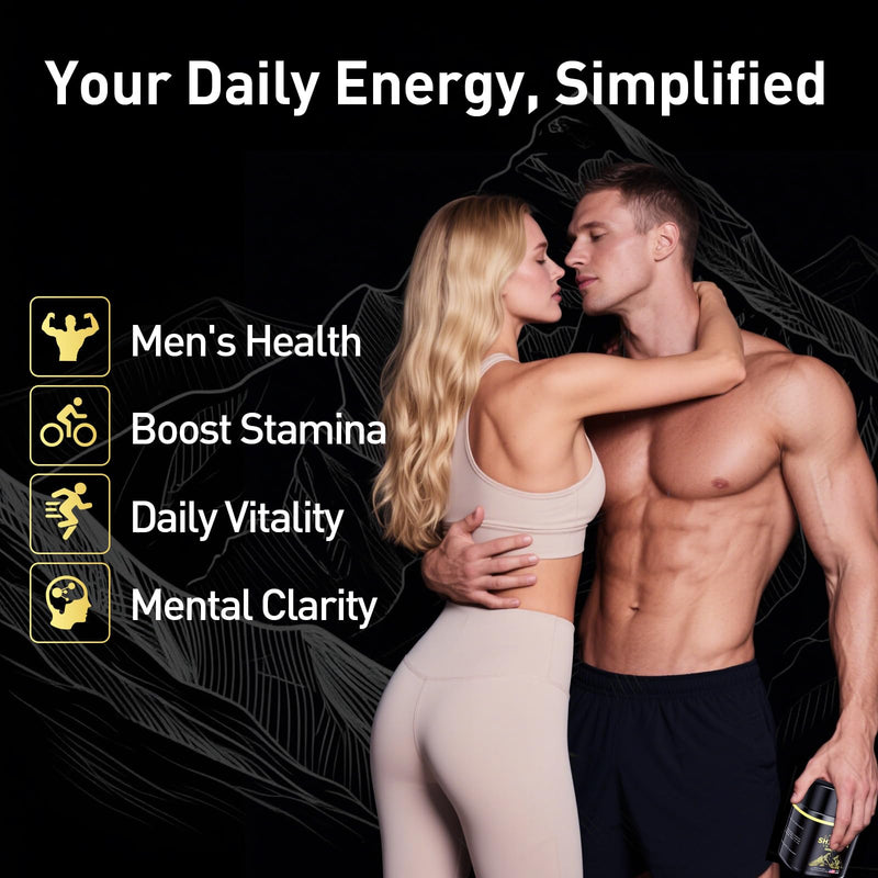 [Australia] - Pure Himalayan Shilajit Gummies for Men & Women, Organic Ashwagandha Gummies, 85+ Trace Minerals & 75% Fulvic Acid for Energy, Stamina & Immune Support, Vegan Non-GMO, 60 Count 60 Count (pack of 1) 
