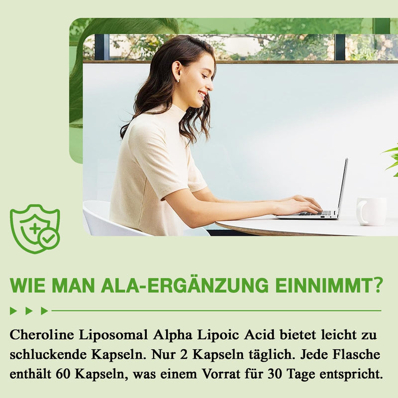 [Australia] - Liposomal Alpha-Lipoic Acid 1500 mg Soft Capsules, with Acetyl-L-Carnitine 900 mg & Ubiquinol 100 mg & Vitamin E 15 mg, Highly Effective 4-in-1 ALA Supplement (60 pieces (pack of 1)) 60 pieces (pack of 1) 