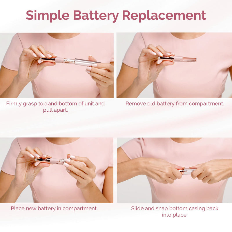 [Australia] - Finishing Touch Flawless Brows Remover, Electric Eyebrow Razor for Women with LED Light for Instant and Painless Hair Removal 1 Count (Pack of 1) 