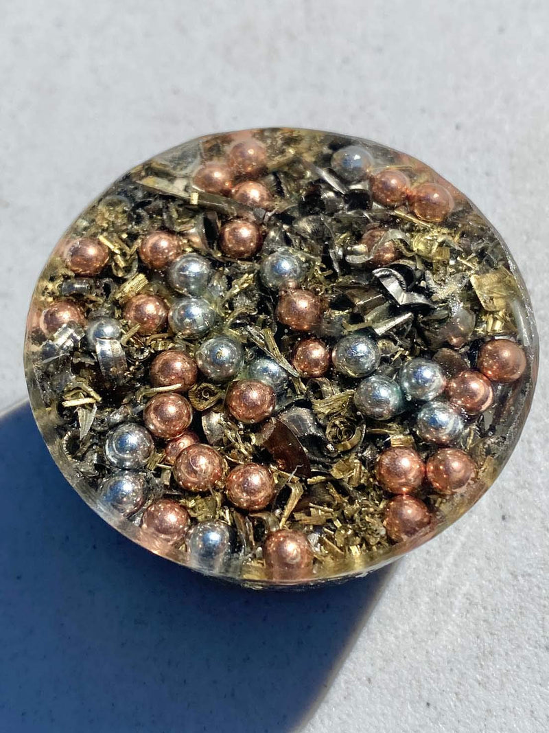 [Australia] - Amethyst, Ametrine Orgone Generator Energy Accumulator 528Hz/7.83Hz/Advance Harmonics Many Beautiful Ingredients and Colors!! (Amethyst, Ametrine) Amethyst, Ametrine 