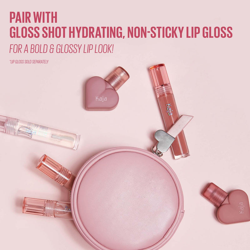 Kaja Lip Mousse - Love Swipe 05 I'm Melting | with Raspberry Seed Oil and Vitamin E, Buildable, Blendable, Moisturizing, Velvet Finish, Weightless Texture, Deep Shades, 0.22 Oz 05 I'm Meting