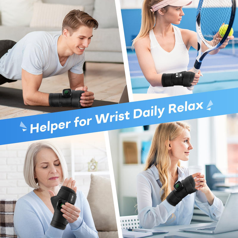 Heated Wrist Wrap for Right Hand, Heated Wrist Brace for Men Woman