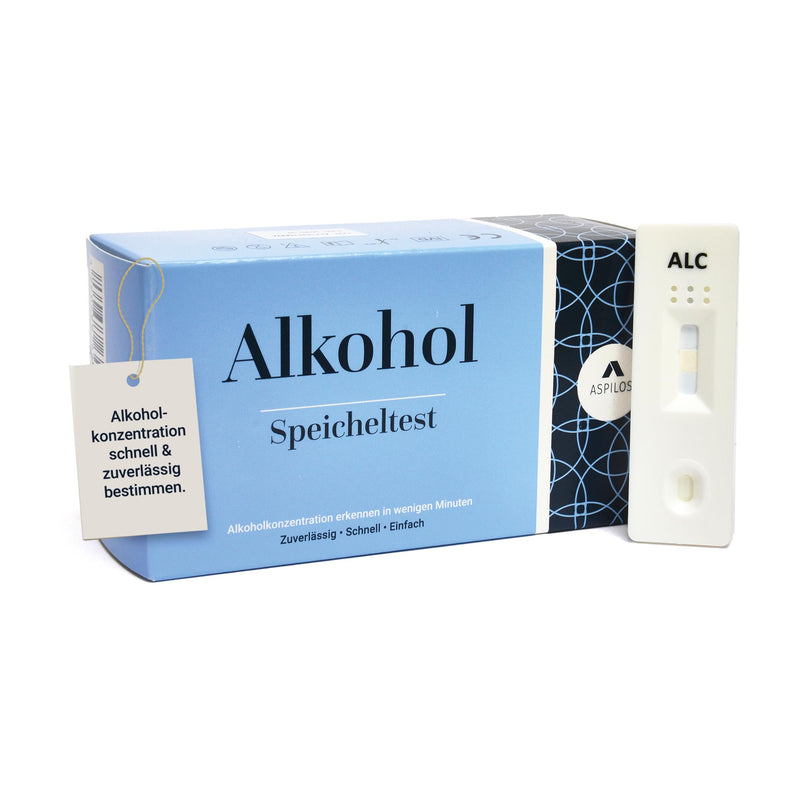 [Australia] - ASPILOS alcohol rapid test - breathalyzer for home - results in 3 minutes - reliable & precise - medical tests with laboratory quality 
