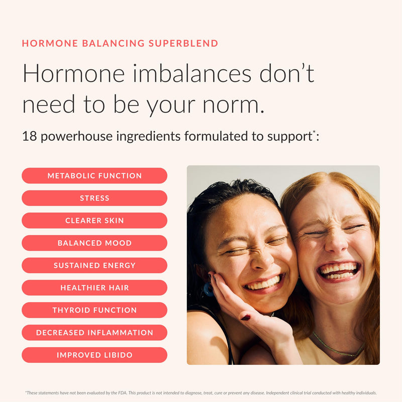 BEAM Glow Hormone Support & Cortisol Supplement for Women - Daily Vitamins for Women with Ashwagandha, Selenium, Zinc, Vitamin A, for Cycle Health, Mood & Energy, Strawberry Kiwi, 30 Servings