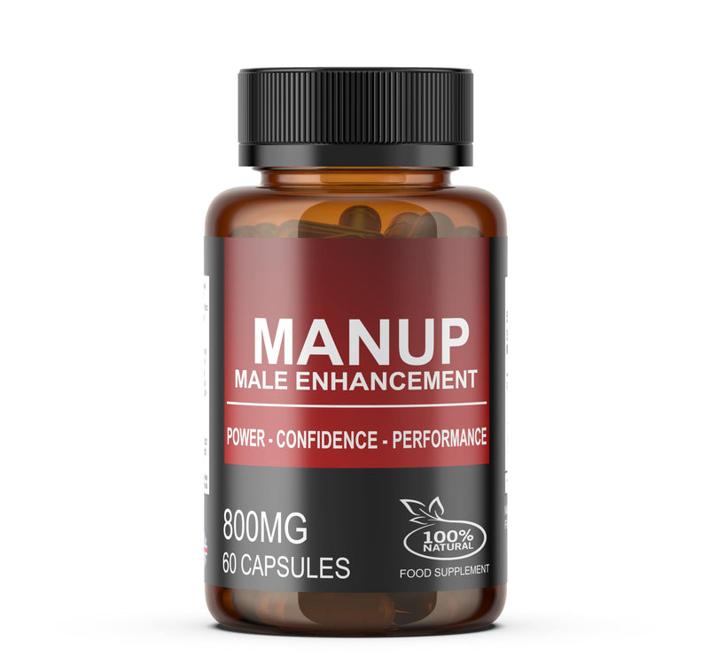 MANUP Male Enhancement Support - Advanced Performance and Recovery Agent - 60 Capsules/Slim Warriors