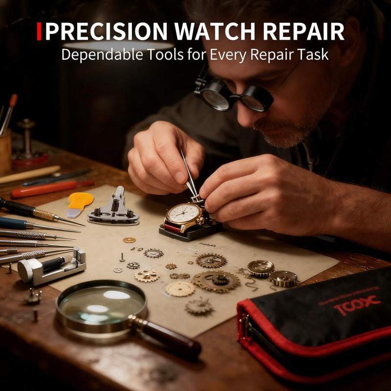 Watch Band Tool Kit - Watch Link Remover, Spring Bar Tool Set for Watch Repair and Watch Band Replacement