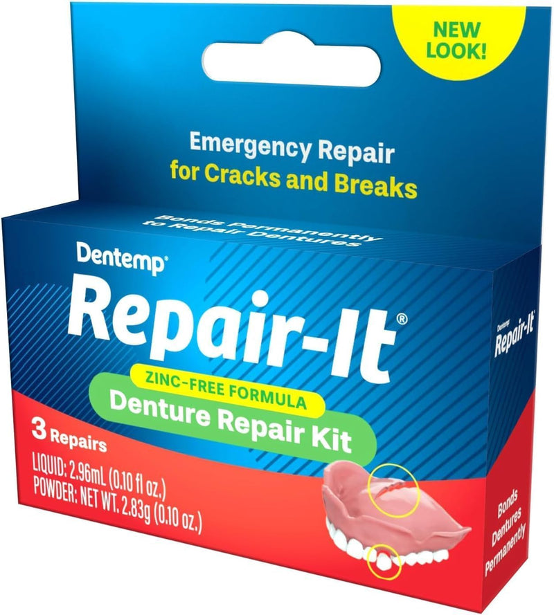 [Australia] - Repair-It Denture Repair Kit, Zinc Free 1 kit 