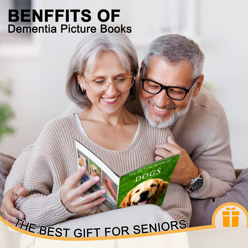 [Australia] - 6 Pack Picture Book Set for Seniors with Dementia, Activities for Elderly Seniors, Provide Products for Alzheimer's Patients and Adults, Brain Exercise, Increased Communication 6 Pack 