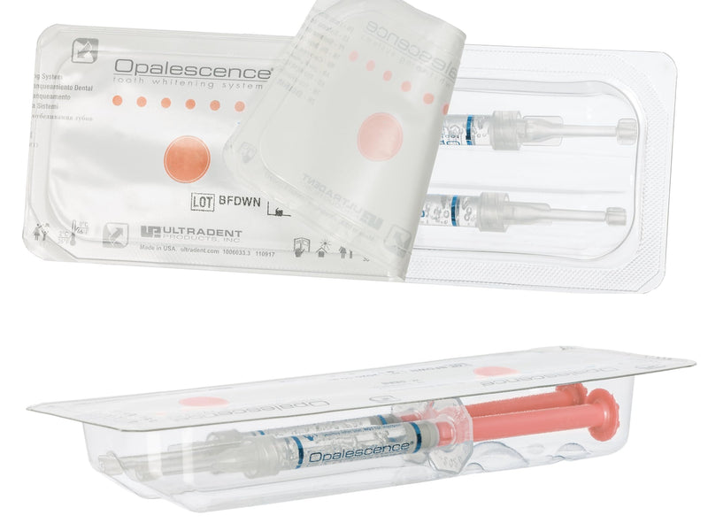 Opalescence 10% Gel Syringes Teeth Whitening - Refill Kit (4 Syringes Total) Carbamide Peroxide. Made by Ultradent, in Melon Flavor. Tooth Whitening Refill Syringes