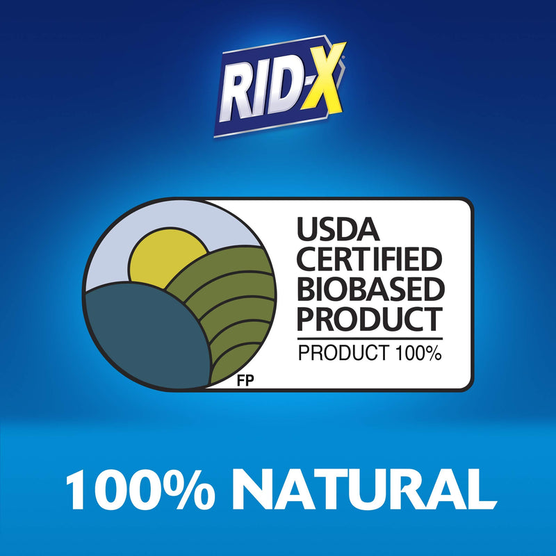 [Australia] - RID-X Septic Treatment, Septic Tank Treatment, 1 Month Supply Of Powder, 9.8 oz 9.8 Ounce (Pack of 1) 