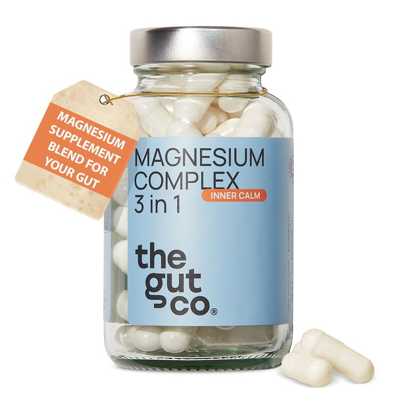 Magnesium Complex 3-in-1 | Magnesium Glycinate, Citrate & Malate | 60 Vegan Capsules | Gut-Friendly, High-Absorption & Bioavailable Magnesium Supplement