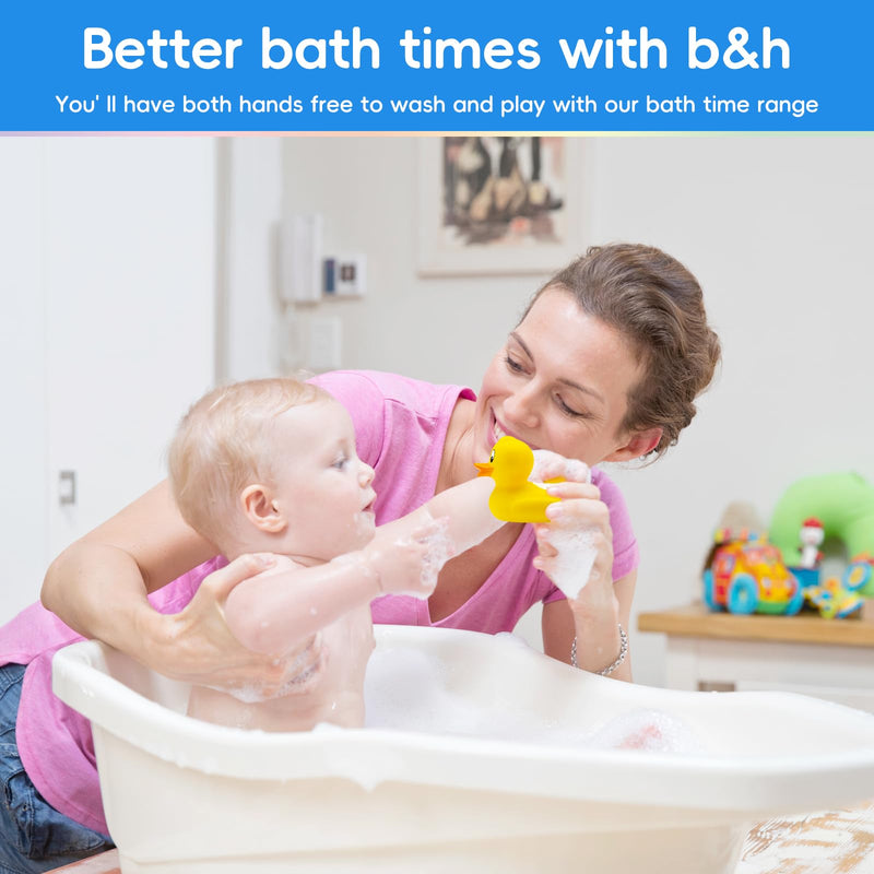 b&h Digital Duckling Baby Bath Thermometer, Infant Safe Floating Water Temperature Thermometer and Baby Bath Time Toy – Easy to Read Display | BPA-Free