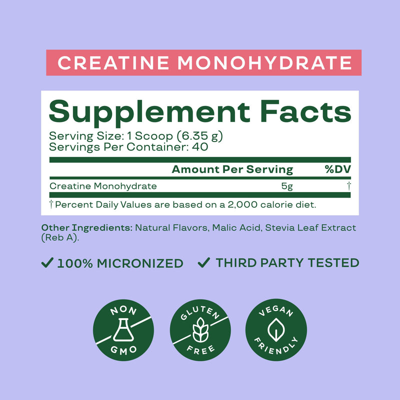 [Australia] - Bloom Nutrition Creatine Monohydrate Powder, 5g Micronized Creatine per Serving, Supports Muscle Recovery, Strength, Endurance, Pre or Post Workout, Gluten Free, Non GMO, Raspberry Lemon, 40 SVG, 9 oz NEW! Raspberry Lemon 9 Ounce (Pack of 1) 