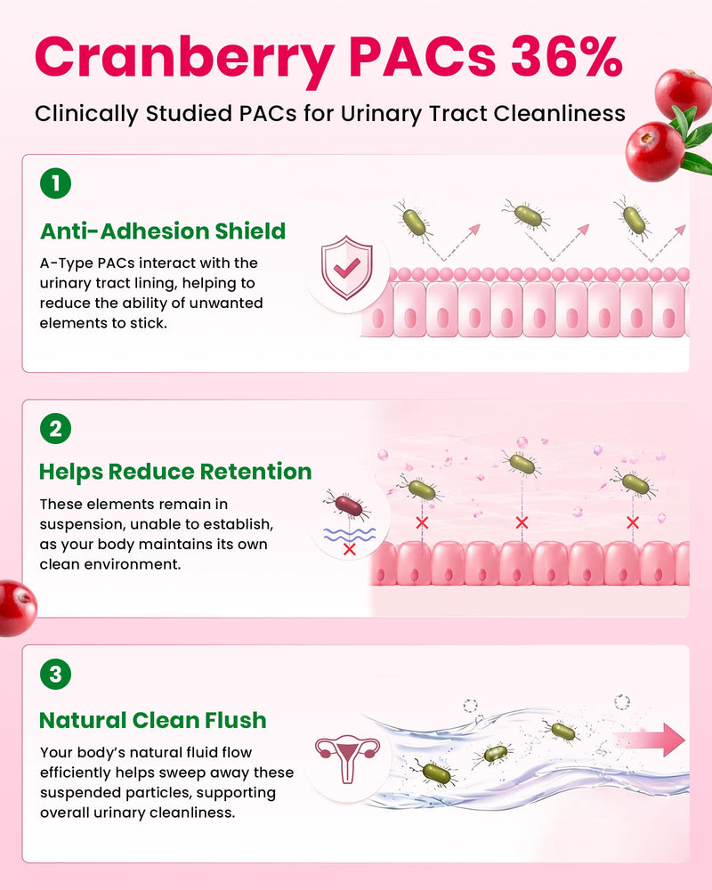 Vaginal Probiotic Gummies for Women 60 Billion CFU with GR-1 & RC-14 | Clinically studied Lactobacillus strains, supports pH balance,vaginal health, vaginal odor & urinary health, 60 gummies