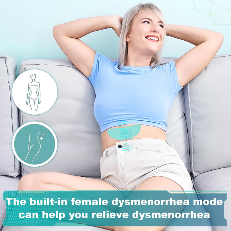 26 Mode Wireless TENS Unit, Effectively Relieve Pain,App-Controlled | Rechargeable EMS Massager, Smart Pocket-Size TENS Machine, Drug-Free Pain Relief for Neck, Back & Shoulder, 3 Premium Pads