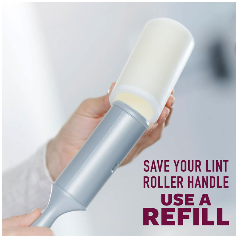[Australia] - Scotch-Brite Pet Extra Sticky Lint Roller for Pet Hair, Furniture, and Clothes, 6 Roller Refills, 420 Sheets, 839RFS-70, White 6 Refills, 420 Sheets 