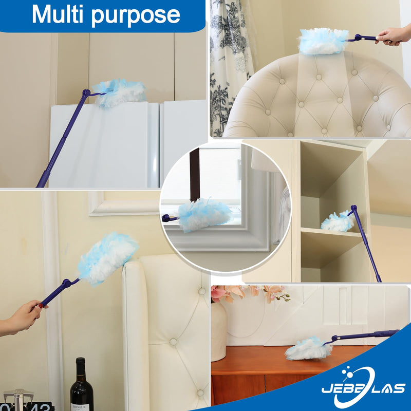 [Australia] - JEBBLAS Disposable Dusters Refills, Heavy Duty Electrostatic Duster Head, Total 30 Count 30 Duster Refills 