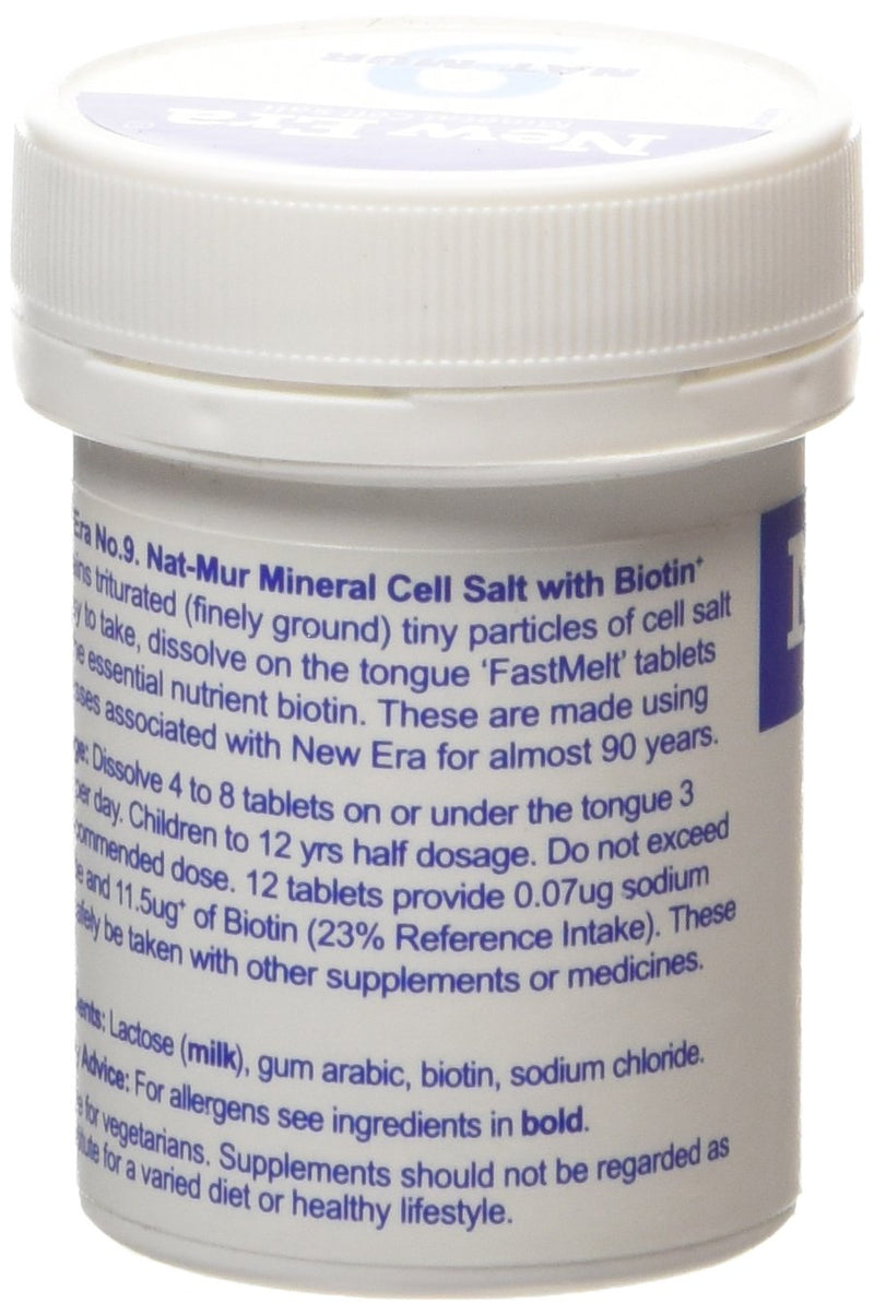 New Era Number 9 Nat. Mur. Tablets - Pack of 240