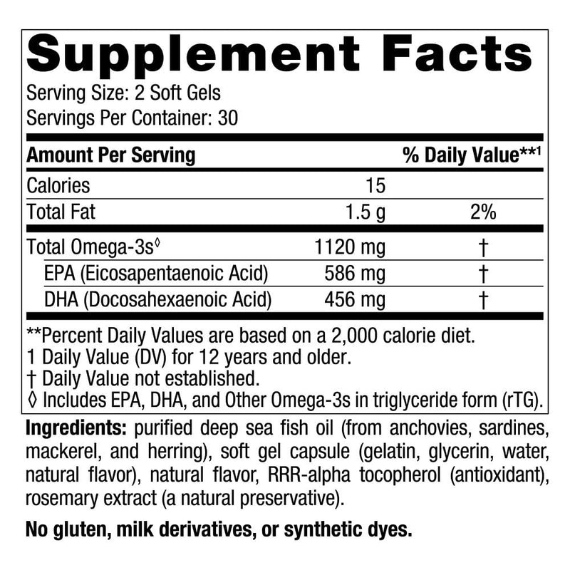 [Australia] - Nordic Naturals Ultimate Omega 2X Teen, Strawberry - 60 Mini Soft Gels - 1120 mg Total Omega-3s with EPA & DHA - Brain Health, Positive Mood, Social Development, Learning - Non-GMO - 30 Servings 
