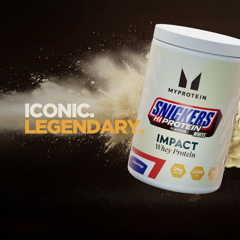 Myprotein Impact Whey Protein, Snickers White, 500g