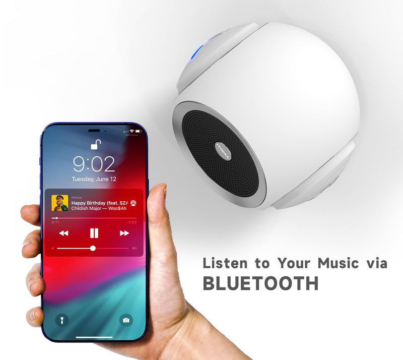 [Australia] - White Noise Machine, White Noise Sound Machine with 30 Soothing Sound Options including Fan, Natural White Noise, Sleep Timer, Bluetooth, Adjustable Volume for Adults 318 