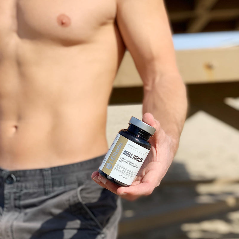 [Australia] - LES Labs Male Health – Enhance Hormone Production, Strength & Vitality, Drive & Endurance – Tongkat Ali, Ginseng, Maca & Boron – Non-GMO Supplement – 60 Capsules 