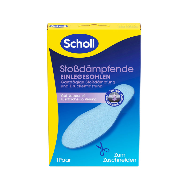 [Australia] - Scholl shock absorbing insoles, extra thin, 1 pair 