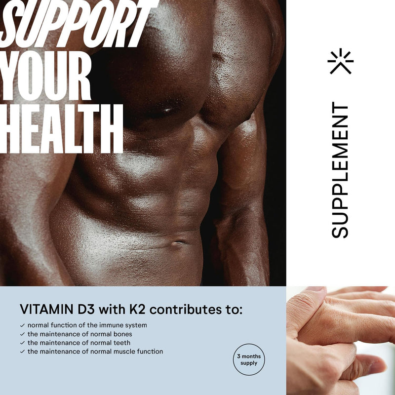 Numan Men’s Supplement Bundle | Vitamin D3 4000 IU & K2 + Testosterone Support with Zinc, Selenium & Vitamin D | Daily Nutritional Support for Men | 90 + 60 Capsules