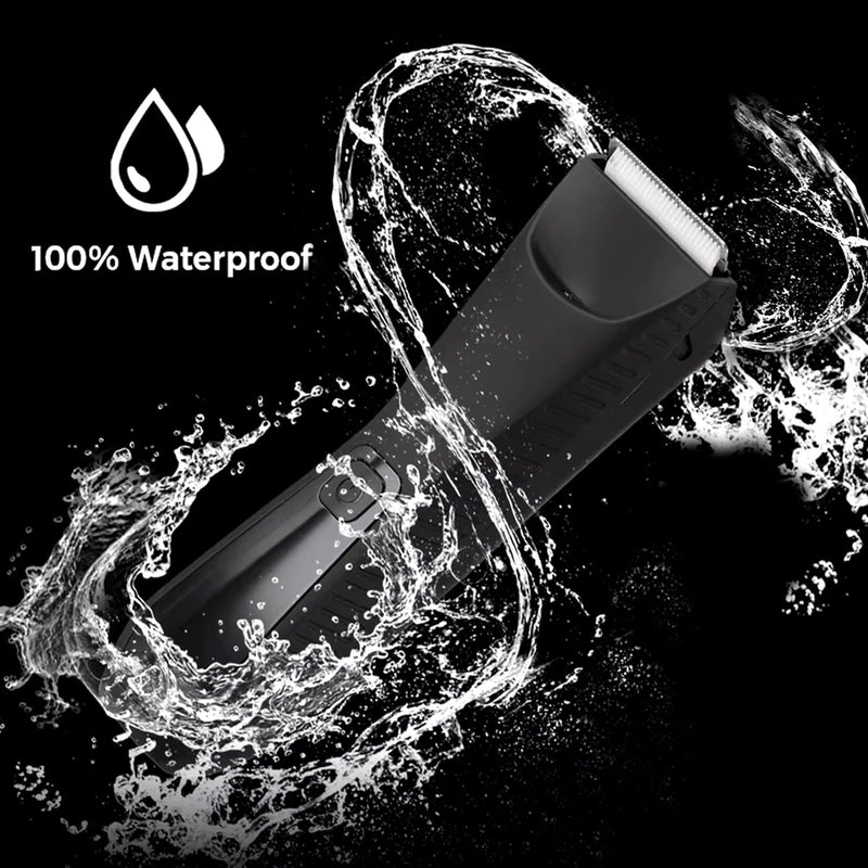 [Australia] - TEGH Body Hair Groin Trimmer | Waterproof Body Groomer | Rechargeable shavere pilator for Men | Groin Trimmer for Men | Quiet pubic Hair Trimmer Razor for Trimming Men's Leg Hair 