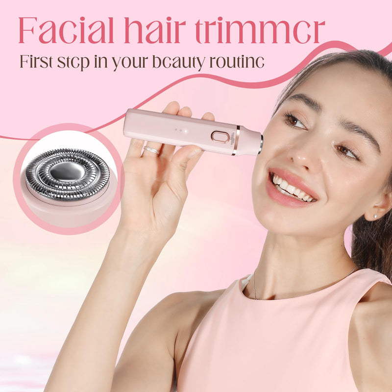 [Australia] - Bikini Trimmer for Women: 3 in 1 Gentle&Painless Electric Razor for Women,120min Cordless Runtime,USB Charge Dock,Ceramic Blade,IPX7 Waterproof Wet & Dry Use &Easy Cleaning Travel Grooming Kit (Pink) Pink 