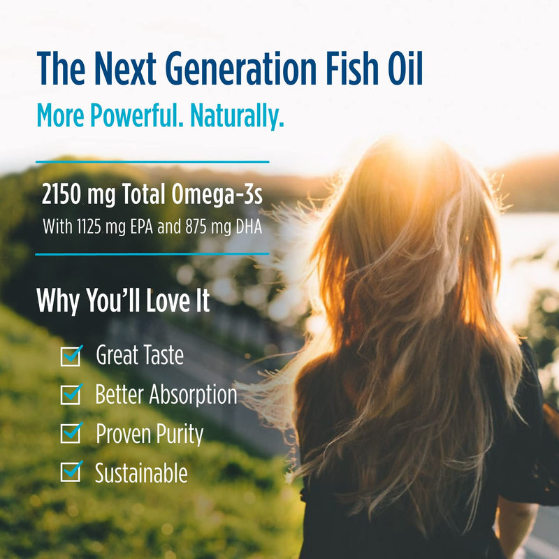 [Australia] - Nordic Naturals Ultimate Omega 2X, Lemon Flavor - 90 Soft Gels - 2150 mg Omega- High-Potency Omega-3 Fish Oil with EPA & DHA - Promotes Brain & Heart Health - Non-GMO - 45 Servings 90 Count (Pack of 1) 