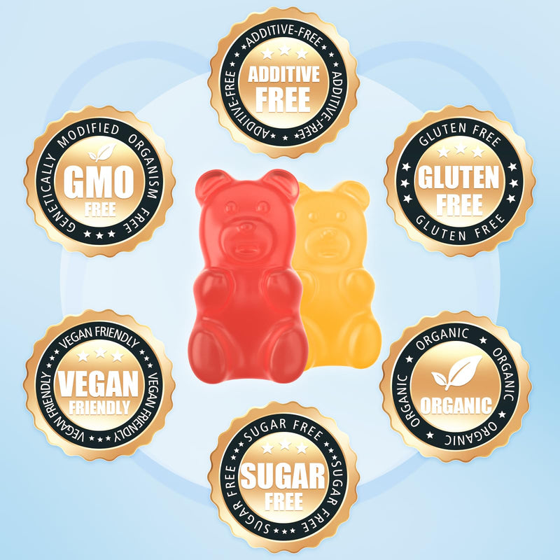 softbear Potassium Gummies for Adults, High Absorption Potassium Magnesium Supplement with Vitamin B6 CoQ10 for Leg Cramps & Muscle Health Sugar-Free Vegan Mixed Fruit Flavor 60 Gummies 60 Count (Pack of 1)
