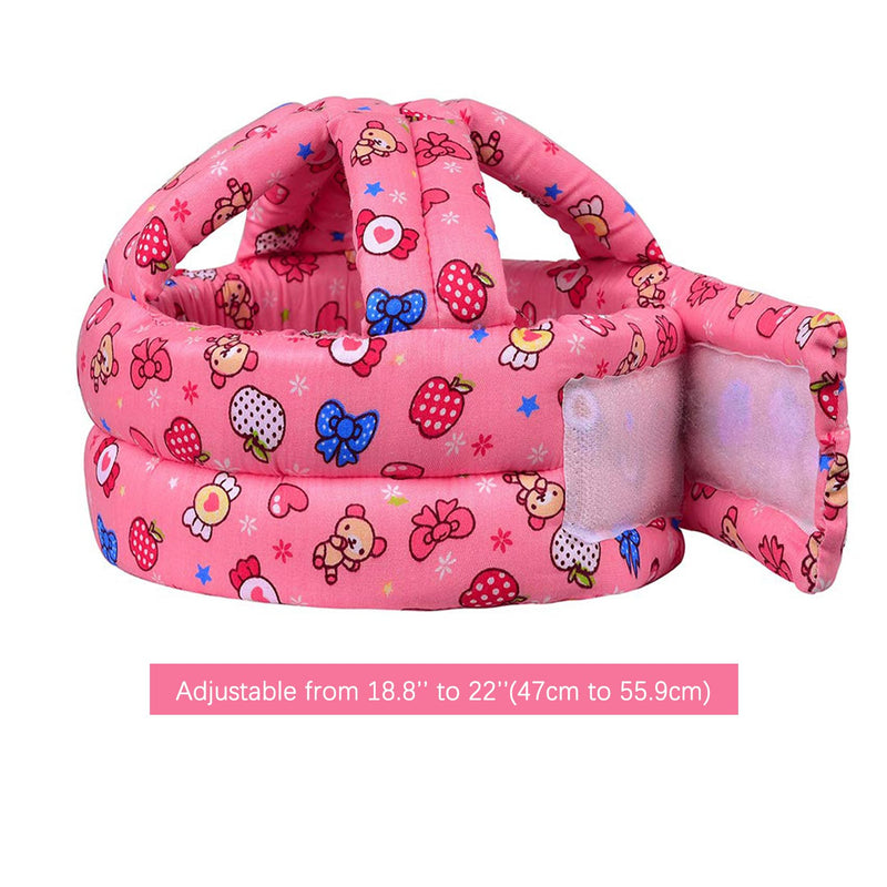[Australia] - Baby Helmet for Crawling Walking Soft Cushion No Bumps Pink Candy 1PACK 