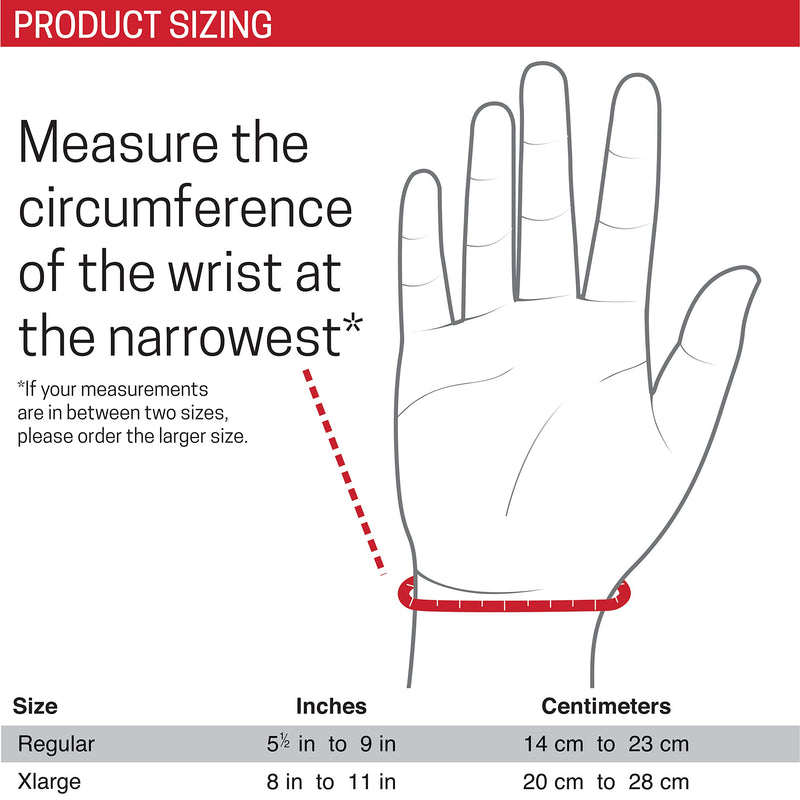 Ultimate Thumb Brace Orthosis – Compression Thumb and Wrist Support Brace with Lacing Pull Tabs & Removable Stays – Breathable & Hypoallergenic Design (Left - X-Large) Left