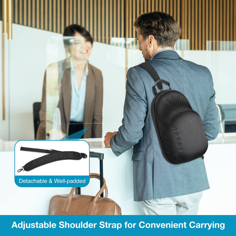 ProCase Travel Toiletry Pouch Bundle with Hat Organizer Travel Case