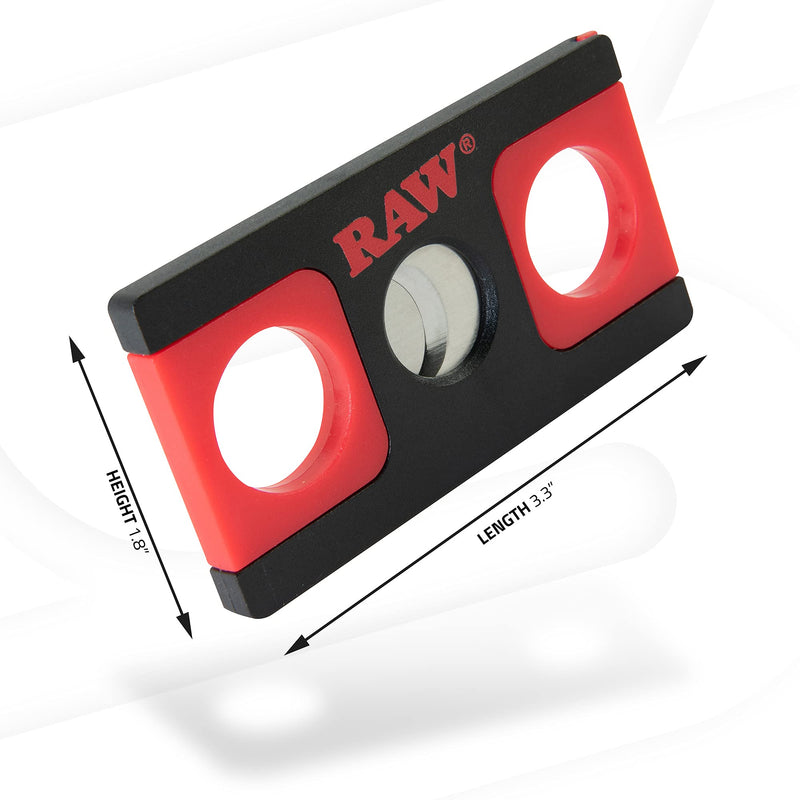 [Australia] - RAW Pre-Rolled Cone Cutter Designed Rolling Papers - Sharpened Blades Angled for Clean Smooth Cutting - Guillotine Styled Double Cut Blade Design 