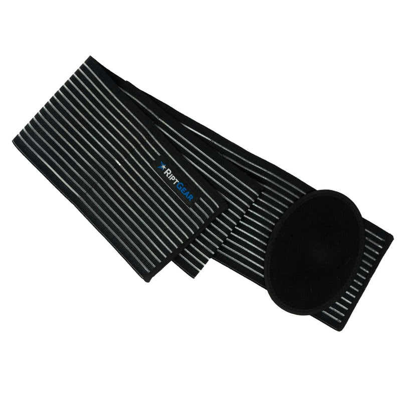 RiptGear Umbilical Hernia Belt for Men and Women - Abdominal Support Binder with Compression Pad - Supports Waist and Tummy after Surgery, Postpartum, and Belly Button Hernia Aid (Large/Extra Large) Large/X-Large (Pack of 1)