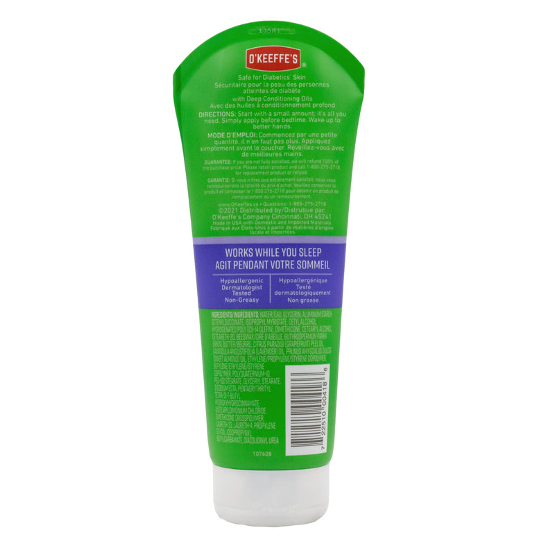[Australia] - O'Keeffe's Working Hands Night Treatment Hand Cream and Healthy Feet Night Treatment Foot Cream, 7 Ounce Tube 