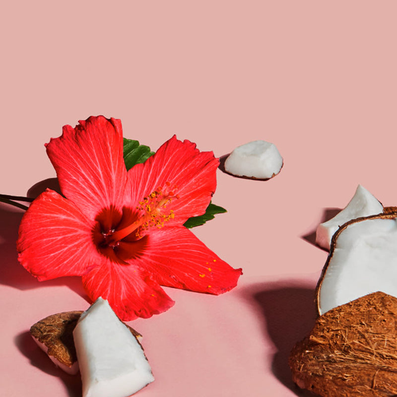 Shea Moisture Coconut & Hibiscus Massage Oil and Body Oil for Dry Skin, Bath Oil with Coconut Oil and Vitamin E Oil for Skin, 8 oz | For Dull Skin. Creates glowing skin.