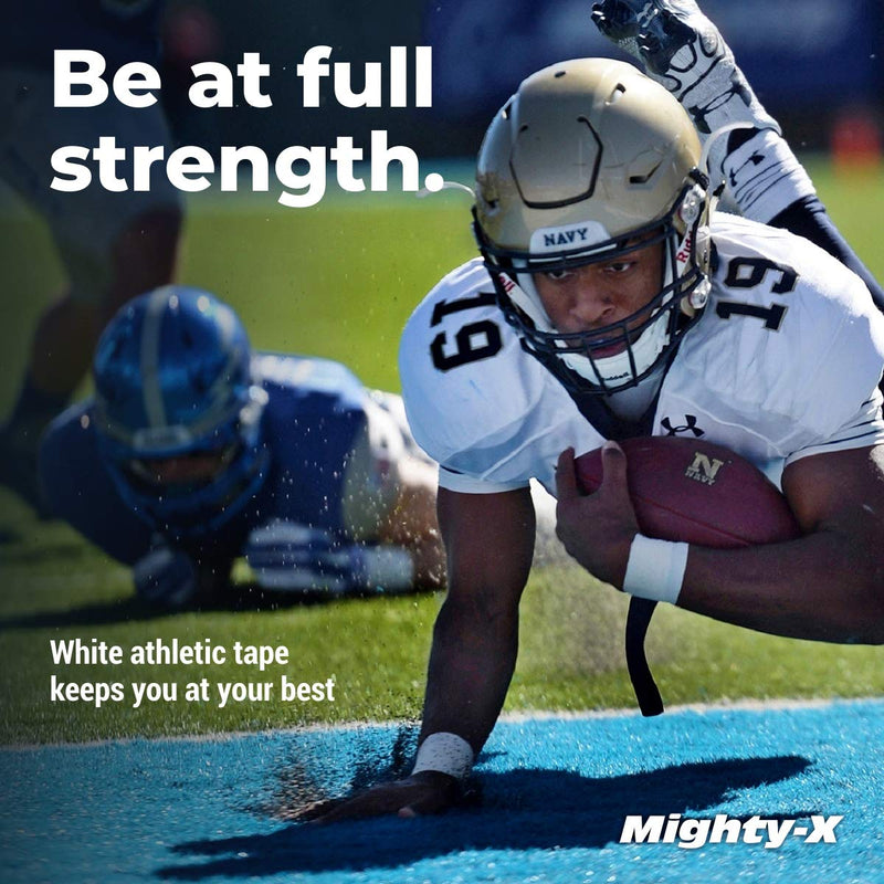 Save 10% on Waterproof Kinesiology Tape - 3 Uncut Rolls - 16.4ft Kinetic Tape with Great Adhesion (Latex Free) + White Athletic Tape + PreWrap - 4 Pack - 1.5in x 45ft