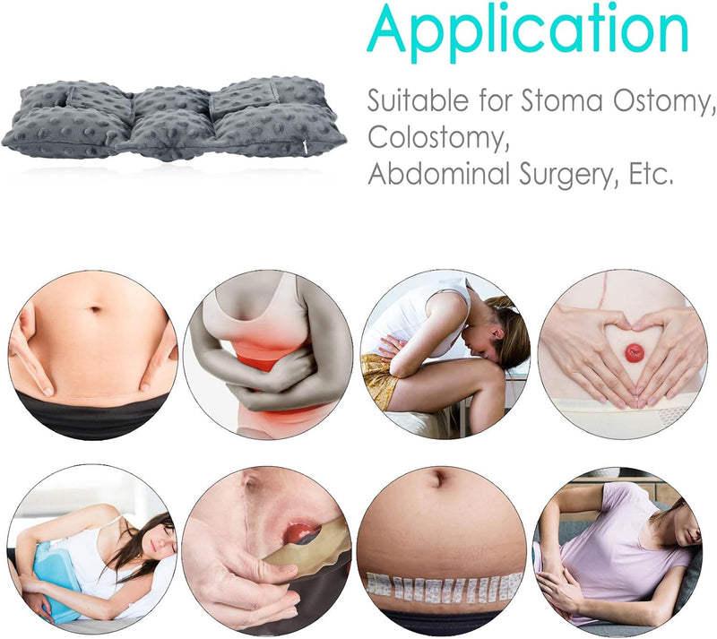 [Australia] - Ostomy Seatbelt Pillow, Ostomy Driving Protector, Stoma Shiled Ileostomy Urostomy Riding Guard, No Squeezing, Ostomate Must Have Supplies 