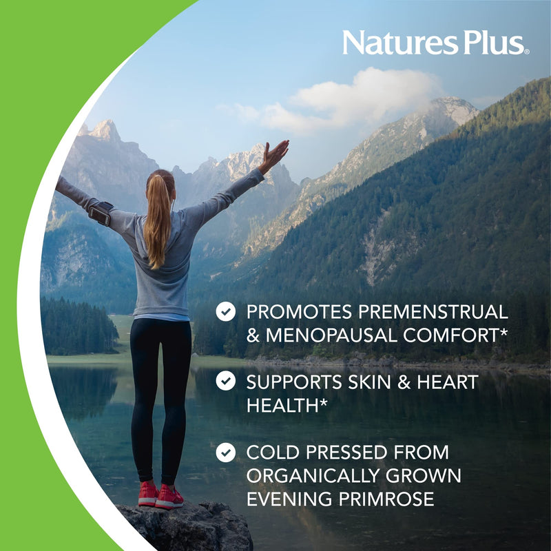 [Australia] - Natures Plus Ultra EPO 1500-1500 mg Evening Primrose Oil, 60 Softgels - Gluten-Free - 60 Servings 1 Count (Pack of 1) 