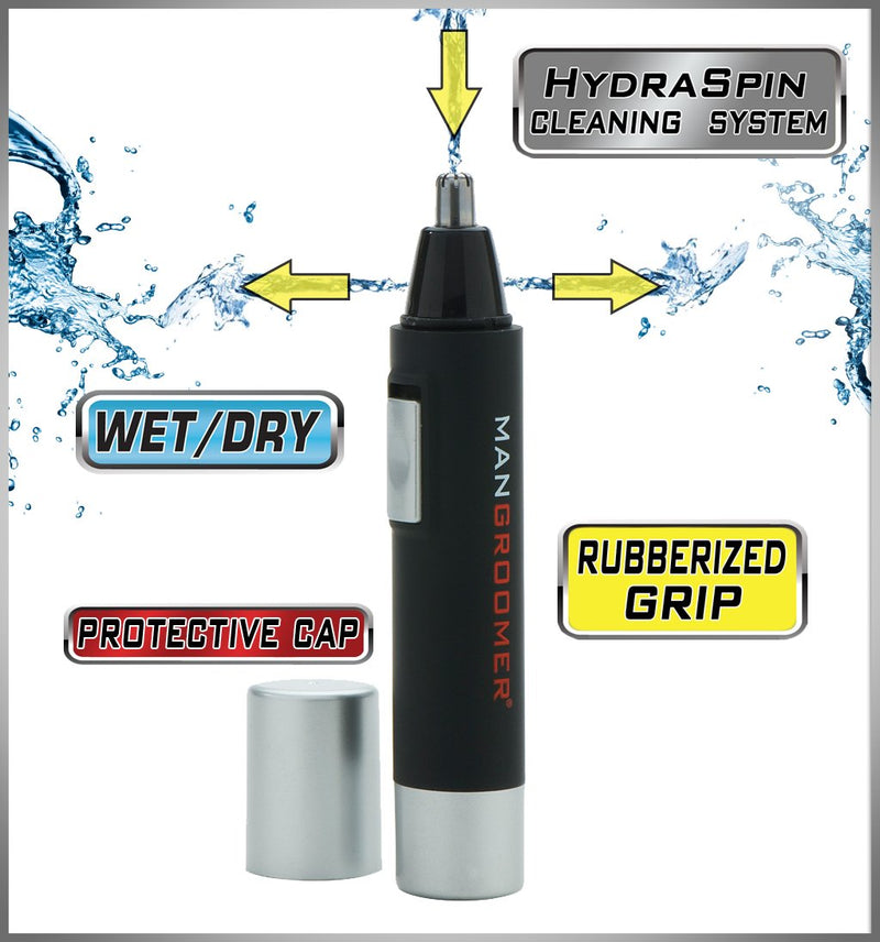 [Australia] - MANGROOMER PRO Essential Nose and Ear Hair Trimmer 