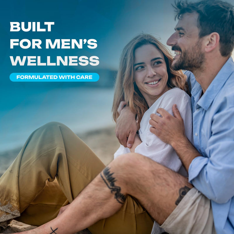 Glidan – 20 Blue Tablets for Men – Fast-Acting Formula with L-Arginine, Ginseng and Maca – Vitality, Stamina and Strength Support – Convenient & Easy to Swallow - Made in the UK 1 count (Pack of 20)