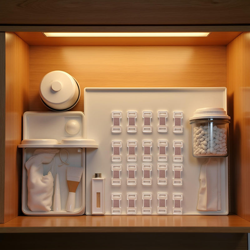 [Australia] - 20Pcs Brown Elastic Bandage Clips Adhesive Bandages Bandage Wrap Clips Stretch Metal Clips, Replaceable Wrap Clips for Various Types Bandages and Bandaging Supplies 