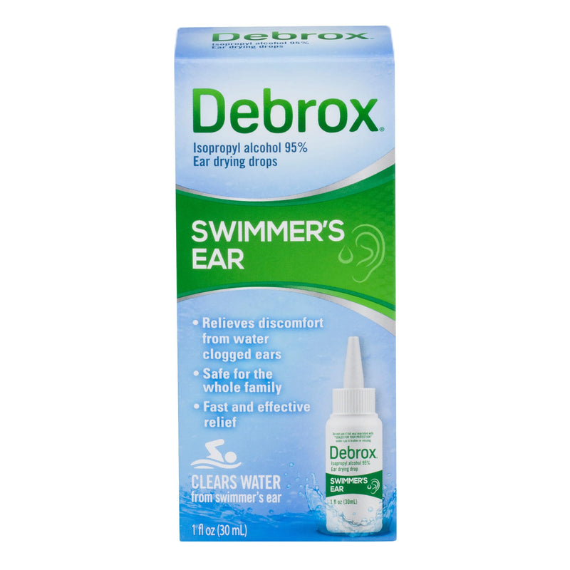 [Australia] - Debrox Swimmer’s Ear Drops, Ear Drying Drops for Adults and Kids, 1 Fl Oz 1 Fl Oz (Pack of 1) 