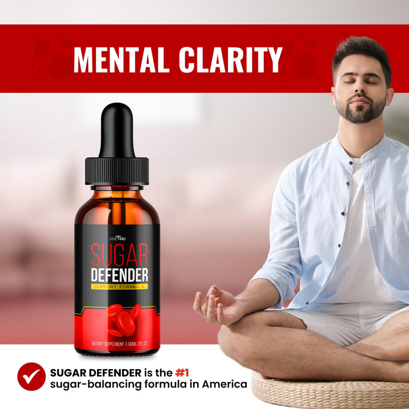 [Australia] - Sugar Defender Drops - Official Formula - Sugar Defender 24, Sugar Defender Liquid, Maximum Strength Sugar Defender Supplement with Hawthorn Berry Organic, Sugar Defender Reviews (1 Pack) 