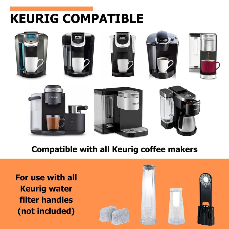[Australia] - Premium 6-Pack Keurig Compatible Water Filters Replacement by Fanativita, Fit All Keurig Brewers (1-Year Supply) 6 Count (Pack of 1) 